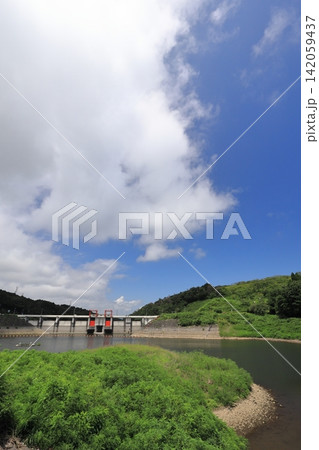 夏の十王ダム 夏の十王ダム 142059437