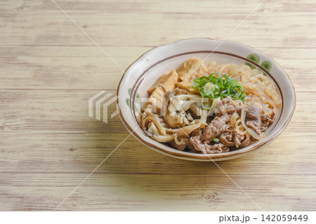 すき焼き風煮もの料理 すき焼き風煮もの料理 142059449