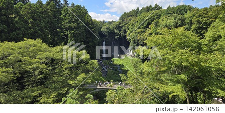 緑に包まれた白糸の滝 緑に包まれた白糸の滝 142061058