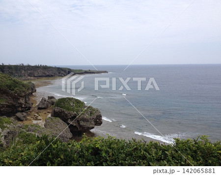 南の島(海岸)(台風) 南の島(海岸)(台風) 142065881
