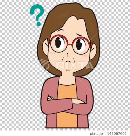 Senior women who have doubts Senior women who have doubts 142067605