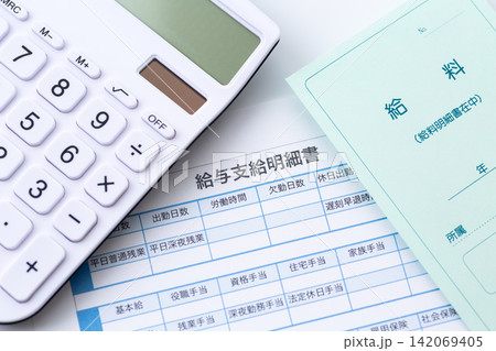 給与支給明細書 142069405