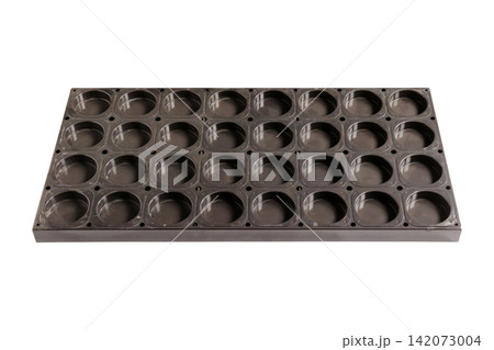 Cake mold on a white background. Professions: Patisserie. Cake mold on a white background. Professions: Patisserie. 142073004
