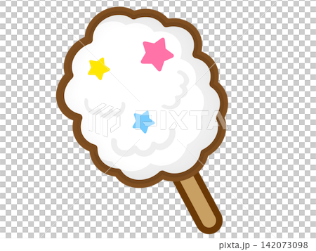 わたあめのイラスト素材4 わたあめのイラスト素材4 142073098