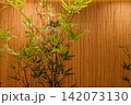 竹を飾った落ち着いた雰囲気の和風インテリア 142073130