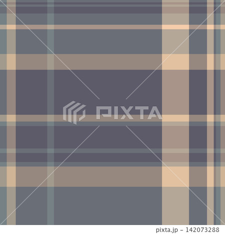 Upscale textile plaid check, realistic seamless pattern vector. Subtle fabric tartan texture background in pastel and light colors. Upscale textile plaid check, realistic seamless pattern vector. Subtle fabric tartan texture background in pastel and light colors. 142073288