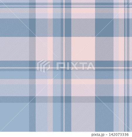 Conceptual vector tartan seamless, windowpane textile background plaid. Genuine check fabric pattern texture in cyan and light colors. Conceptual vector tartan seamless, windowpane textile background plaid. Genuine check fabric pattern texture in cyan and light colors. 142073336