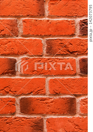 Texture decorative brick wall orange brown red color structure backdrop masonry pattern background Texture decorative brick wall orange brown red color structure backdrop masonry pattern background 142073795