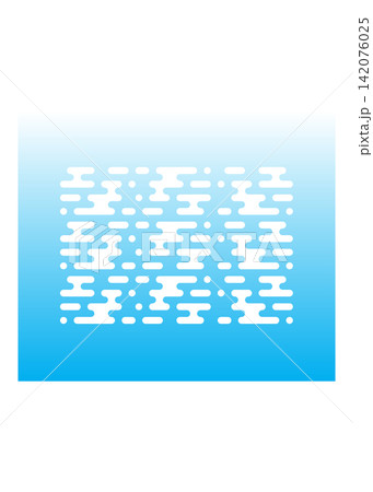 Abstract White Cloud Pattern on Blue Gradient Background Abstract White Cloud Pattern on Blue Gradient Background 142076025