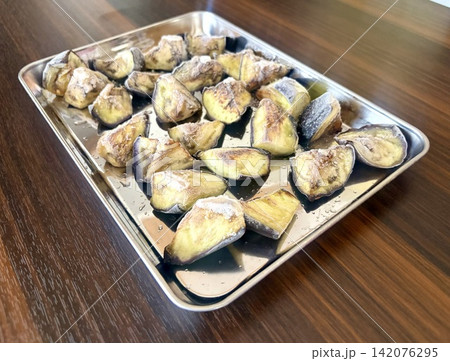 冷凍なす乱切り 142076295