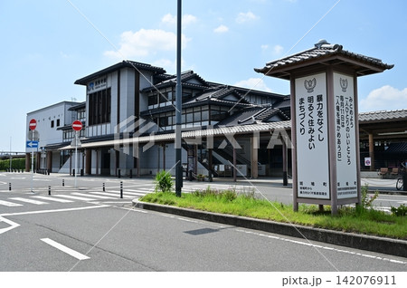 法隆寺駅（ほうりゅうじえき）関西本線の南口 142076911