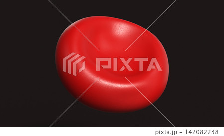 Detailed Red Blood Cell Medical Illustration 3d render. 142082238