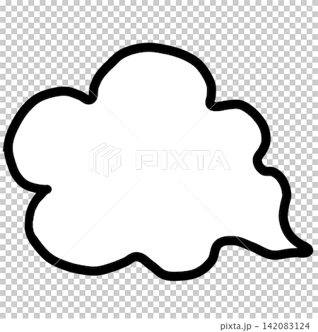 Simple speech bubble Simple speech bubble 142083124