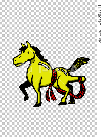 Gourd-shaped horse, light green Gourd-shaped horse, light green 142083541