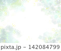 水彩タッチの植物素材～青系～ 142084799