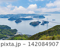 亀老山展望公園からの来島海峡の眺望 142084907
