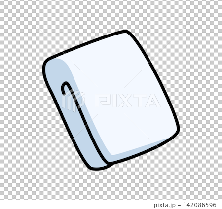 Illustration of a simple towel Illustration of a simple towel 142086596