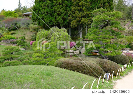 三景園の景色 三景園の景色 142086606