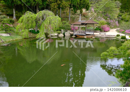 三景園の景色 三景園の景色 142086610