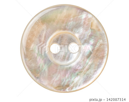 Simple clean nacre sewing button Simple clean nacre sewing button 142087314