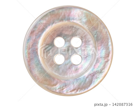 Nacre sewing button element design 142087316