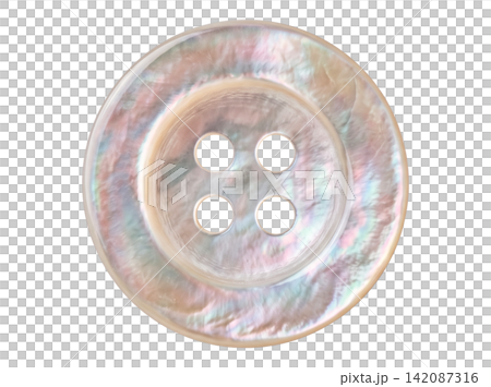 Nacre sewing button element design Nacre sewing button element design 142087316