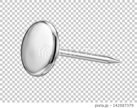 Clean single metal thumbtack element design Clean single metal thumbtack element design 142087379