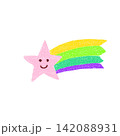 ピンク色の星 142088931