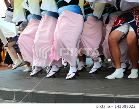伝統の徳島阿波踊り 伝統の徳島阿波踊り 142089022