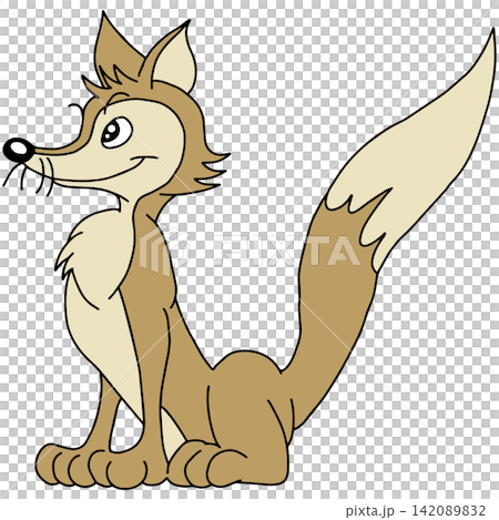愉快な動物イラスト☆キツネ 愉快な動物イラスト☆キツネ 142089832
