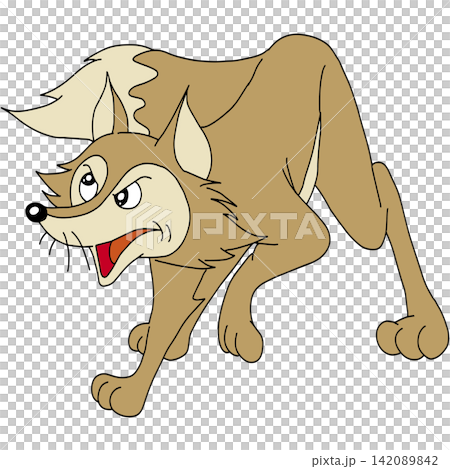 有趣的動物插畫☆狐狸 有趣的動物插畫☆狐狸 142089842