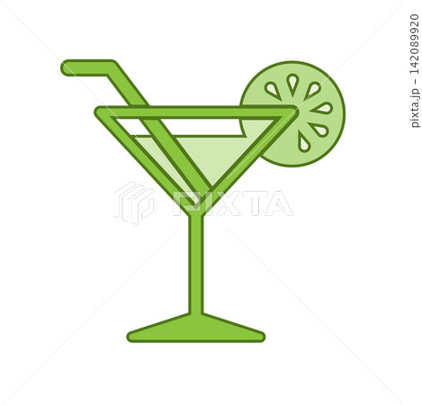 Wine glass icon design template 142089920