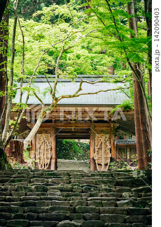 【滋賀県東近江市】百済寺 仁王門 【滋賀県東近江市】百済寺 仁王門 142090403