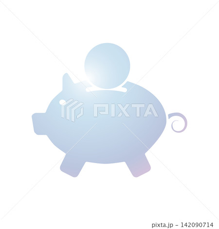 Piggy Bank icon design template Piggy Bank icon design template 142090714