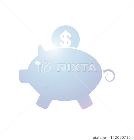 Piggy Bank icon design template Piggy Bank icon design template 142090716