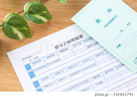 給与支給明細書 給与支給明細書 142091745