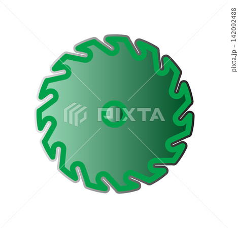 Saw icon design template 142092488