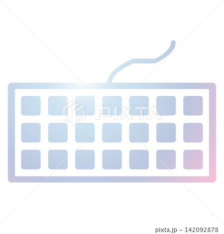 Keyboard icon design template 142092878