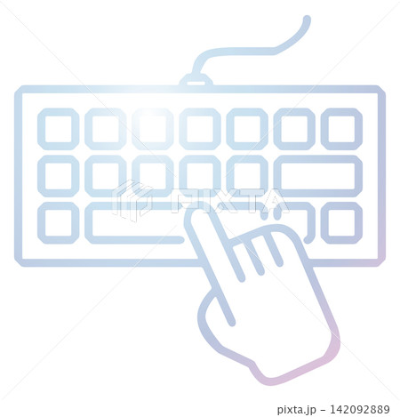 Keyboard icon design template Keyboard icon design template 142092889