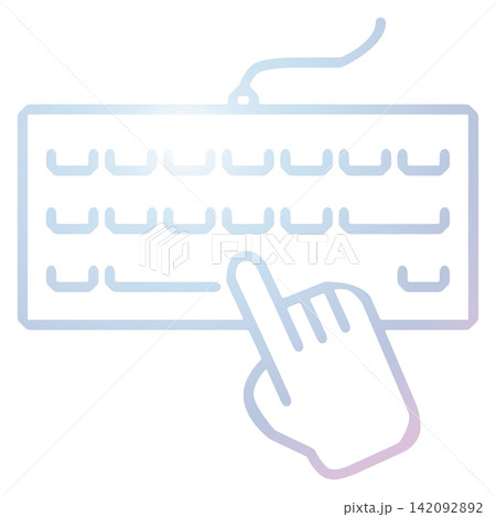 Keyboard icon design template Keyboard icon design template 142092892