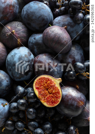 Juicy fresh blue fruits. Juicy fresh blue fruits. 142096368
