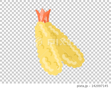 illustration of shrimp tempura 142097145