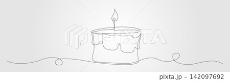 candle cake continues vector background design candle cake continues vector background design 142097692