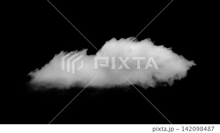 White clouds isolated on black background White clouds isolated on black background 142098487