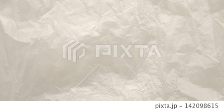 White plastic bag texture background White plastic bag texture background 142098615