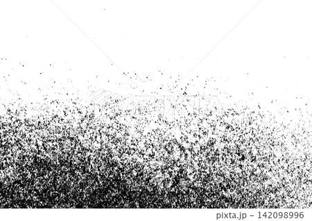 Abstract grunge black and white distressed texture background 142098996