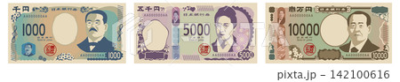 千円札　五千円札　一万円札　まとめ 142100616