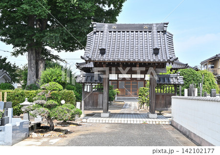 岩槻散歩：臨済宗円覚寺派　蔵心寺　岩槻区大字新方須賀 142102177