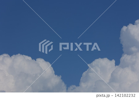 夏空と雲 夏空と雲 142102232