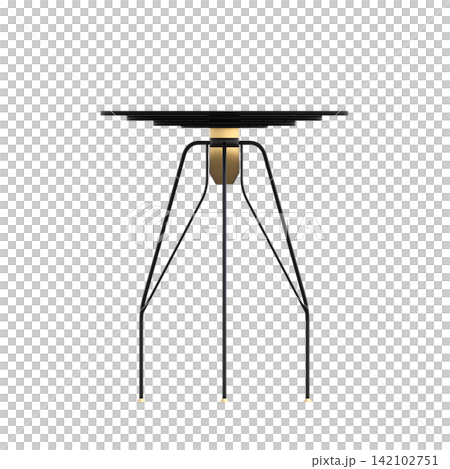coffee table isolated on transparent background, 3D illustration, cg render coffee table isolated on transparent background, 3D illustration, cg render 142102751